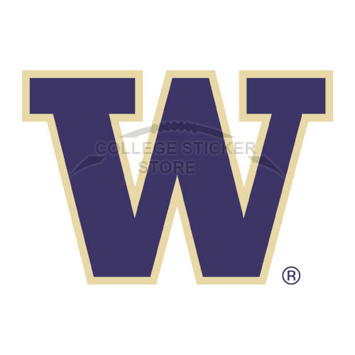 Diy Washington Huskies Iron-on Transfers (Wall Stickers)NO.6885